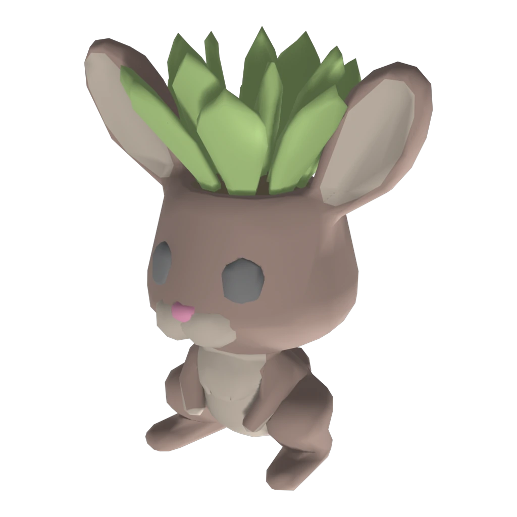 Animal Planter Rabbit model